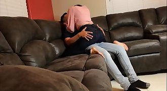 Gorgeous Girl gets fucked by Landlord in Couch - Lexi Aaane