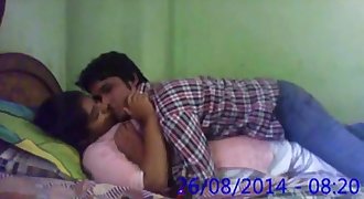 Busty Desi Indian Innocent College GF Fucked by BF